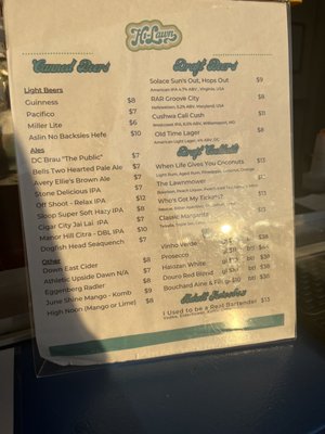 Menu photo 8 Hi-Lawn Washington, DC, DC