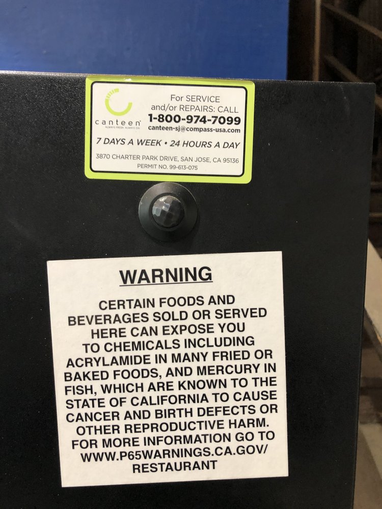 CANTEEN VENDING SERVICES Updated September 2024 1959 Republic Ave