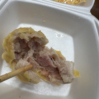 Dim Sum Bistro - Raw pork! Realized after already eating one whole one! - Chinese Near Me - Westminster, California
