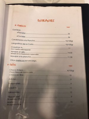 Menu photo 5 A3 Casa Manolo Huelva, H