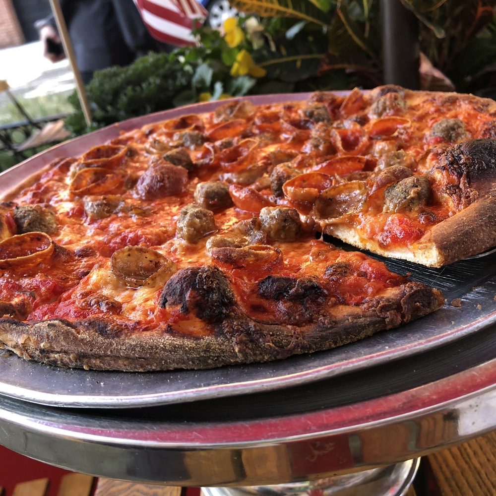 Napoli's Pizza - Meat Lovers - Pizza Near Me - Hoboken, New Jersey Napoli's Pizza - Meat Lovers - Pizza Near Me - Hoboken, New Jersey