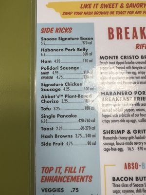 Menu photo 3 Snooze, an A.M. Eatery Kyle, TX
