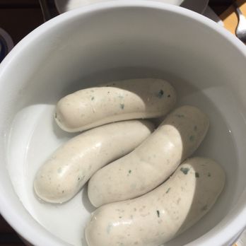 Bratwurstherzl - Classic white sausage - Bavarian Near Me - Munich, BY