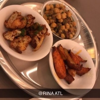 Rina - Cauliflower, carrots & chickpeas - Middle Eastern Near Me - Atlanta, Georgia Rina - Cauliflower, carrots & chickpeas - Middle Eastern Near Me - Atlanta, Georgia