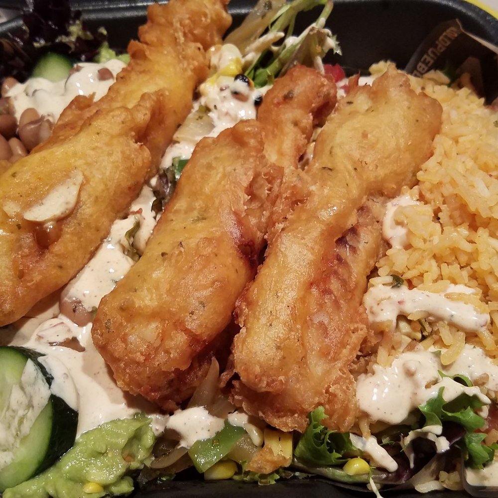 Old Pueblo Grill - Baja fish Becca bowl - Mexican Near Me - Rochester, New York Old Pueblo Grill - Baja fish Becca bowl - Mexican Near Me - Rochester, New York