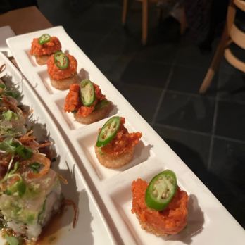 Kabosu - Yuzu Roll and Mini Spicy Tuna Crispy Rice - Japanese Near Me - Los Angeles, California Kabosu - Yuzu Roll and Mini Spicy Tuna Crispy Rice - Japanese Near Me - Los Angeles, California