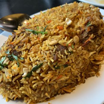 Royal Everest - 82. Biryani (Lamb). 3.5/5 stars. Fine, didn't like accidentally biting into whole seeds/spices throughout. Recommend inspecting each bite. - Indian Near Me - Burien, Washington