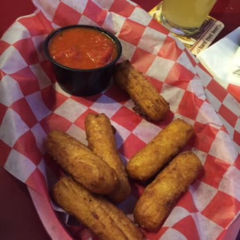 Rollie's Bar and Grill - Order of moZ sticks. Looks good. But lil small. - Sports Bars Near Me - Belfast, Maine