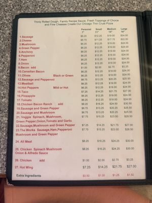 Menu photo 2 Calgaro's Pizza Cole Camp, MO Menu photo 2 Calgaro's Pizza Cole Camp, MO