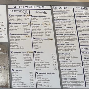 Peebee & Jays - Menu - Sandwiches Near Me - Carpinteria, California