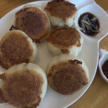 Yum Dumpling - 32.Pan Fried Pork Buns (6pc) - Noodles Near Me - Orange, California