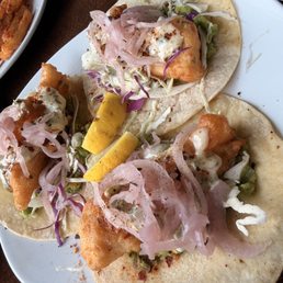 3 HALIBUT TACOS 3 HALIBUT TACOS