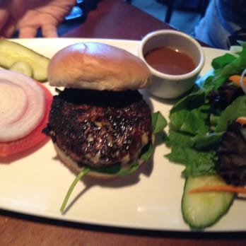 Yard House - Tuna burger , lunch special - Bars Near Me - Dedham, Massachusetts Yard House - Tuna burger , lunch special - Bars Near Me - Dedham, Massachusetts