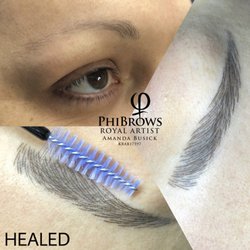 AB Artistries - Healed microblading