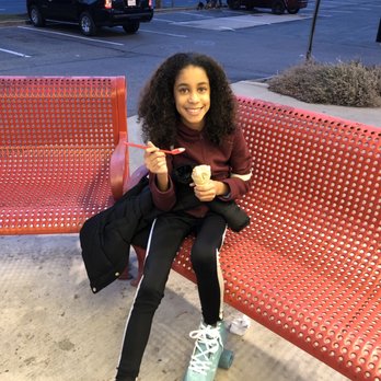 Bruster's Real Ice Cream - My daughter enjoying Brusters ice cream on skates!! - Ice Cream & Frozen Yogurt Near Me - Gaithersburg, Maryland Bruster's Real Ice Cream - My daughter enjoying Brusters ice cream on skates!! - Ice Cream & Frozen Yogurt Near Me - Gaithersburg, Maryland