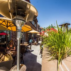 Twigs Bistro and Martini Bar - Outdoor patio seating.
