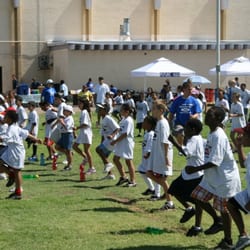 Future For KIDS - Warm-Up Drills at Youth Fitness Camp