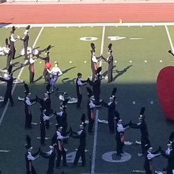 D.W. Rutledge Stadium - Winston Churchill Charger Band!