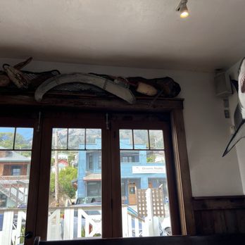 Breakers Café - Wall shark from my table - Breakfast & Brunch Near Me - Stinson Beach, California Breakers Café - Wall shark from my table - Breakfast & Brunch Near Me - Stinson Beach, California