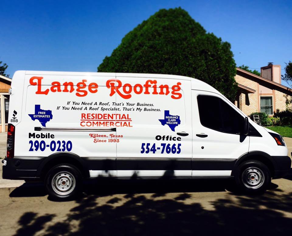 Slide of Lange Roofing