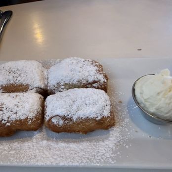 Crimson Door Cafe - Beignets, wish we would have ordered more - Modern European Near Me - Spokane Valley, Washington
