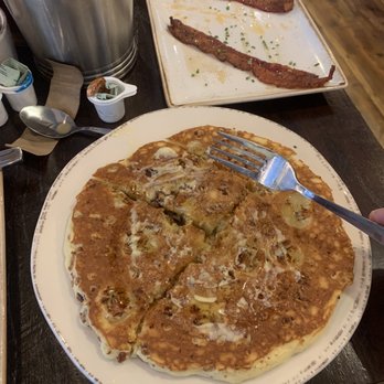 First Watch - Awesome Pancake with Pecans and more Bacon - Breakfast & Brunch Near Me - Houston, Texas First Watch - Awesome Pancake with Pecans and more Bacon - Breakfast & Brunch Near Me - Houston, Texas
