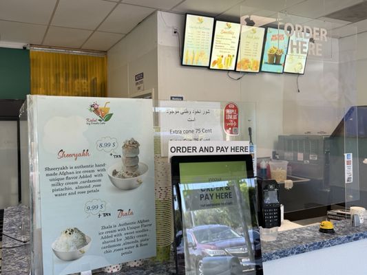 Kabul Icy Treats Cafe شیریخ و‌ژاله by null