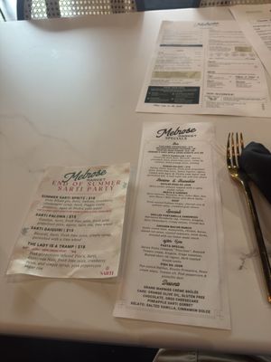 Menu photo 1 Melrose Market Columbia, SC