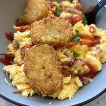 Crack'd Kitchen & Coffee - Egg N Tater Bowl - Breakfast & Brunch Near Me - Peabody, Massachusetts