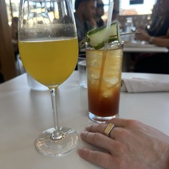 Paperboy South - Citrus mimosa  Lost & Found Mocktail - Breakfast & Brunch Near Me - Austin, Texas