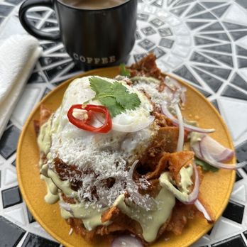 Reeva - Chilaquiles and mocha coffee - Food Trucks Near Me - Portland, Oregon Reeva - Chilaquiles and mocha coffee - Food Trucks Near Me - Portland, Oregon