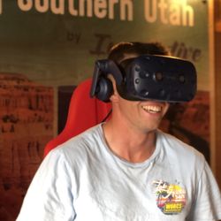Innovative Entertainment - Virtual reality googles make the experience extra immersive