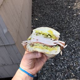 Turkey on sourdough Turkey on sourdough