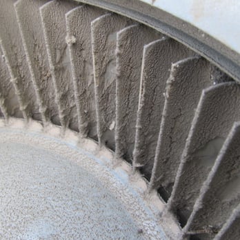 Combs Custom Cooling & Heating - Does your indoor fan look like this? How would you know? How will years of caked on dust effect your system? - Heating & Air Conditioning/HVAC Near Me - Chula Vista, California