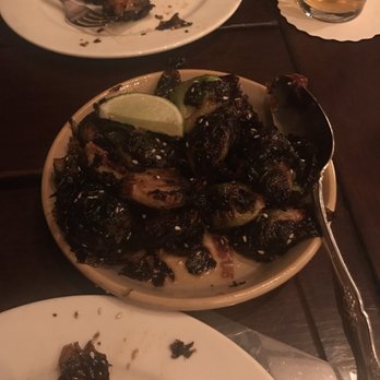 The Lark - Hard to see but these are the brussel sprouts. Deeee-lish! - New American Near Me - Santa Barbara, California The Lark - Hard to see but these are the brussel sprouts. Deeee-lish! - New American Near Me - Santa Barbara, California