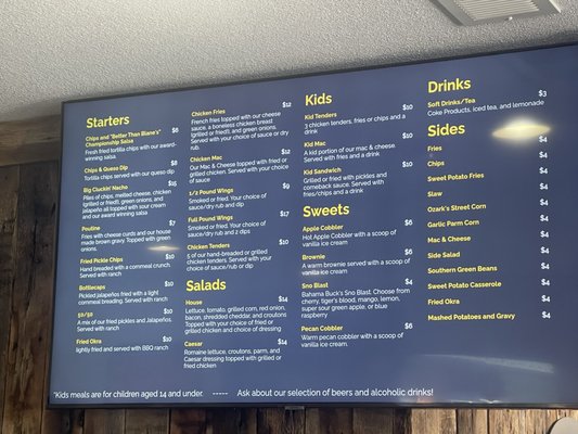 Menu photo 3 Side Chick Branson, MO