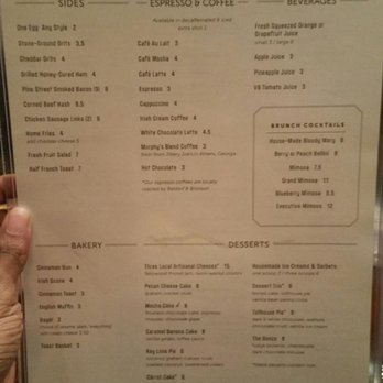 Murphy's - Brunch menu - American Near Me - Atlanta, Georgia Murphy's - Brunch menu - American Near Me - Atlanta, Georgia