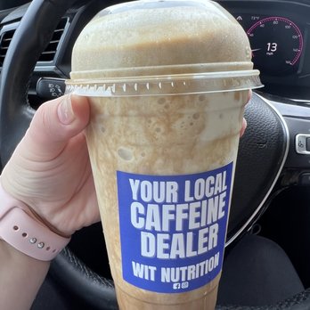 WIT Nutrition - Caramel macchiato coffee shake - Juice Bars & Smoothies Near Me - Summerville, South Carolina WIT Nutrition - Caramel macchiato coffee shake - Juice Bars & Smoothies Near Me - Summerville, South Carolina