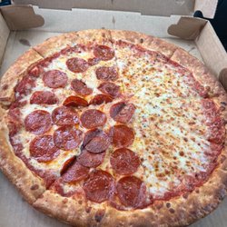 Kiani's Pizza & Subs - Large 1/2 Cheese, 1/2 Pepperoni