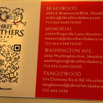 Three Brothers Bakery - Bakeries Near Me - Houston, Texas Three Brothers Bakery - Bakeries Near Me - Houston, Texas