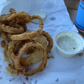 Mighty Fine Burgers Sunset Valley - Onion rings - Burgers Near Me - Austin, Texas Mighty Fine Burgers Sunset Valley - Onion rings - Burgers Near Me - Austin, Texas
