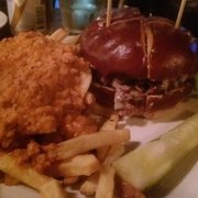 Photo of Three Aces - Chicago, IL, United States. Ace Burger &amp; Bolognese Fries
