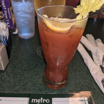 Metro Diner - Bloody Mary and apple pie mimosa - American Near Me - Indianapolis, Indiana Metro Diner - Bloody Mary and apple pie mimosa - American Near Me - Indianapolis, Indiana