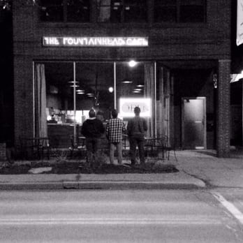 The Fountainhead Cafe - two people standing outside at night - Coffee & Tea Near Me - Monaca, Pennsylvania The Fountainhead Cafe - two people standing outside at night - Coffee & Tea Near Me - Monaca, Pennsylvania