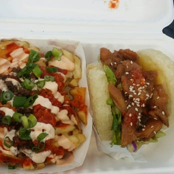 Koja Kitchen Truck - chicken Koja with kamikaze (bulgogi) fries - Food Trucks Near Me Koja Kitchen Truck - chicken Koja with kamikaze (bulgogi) fries - Food Trucks Near Me