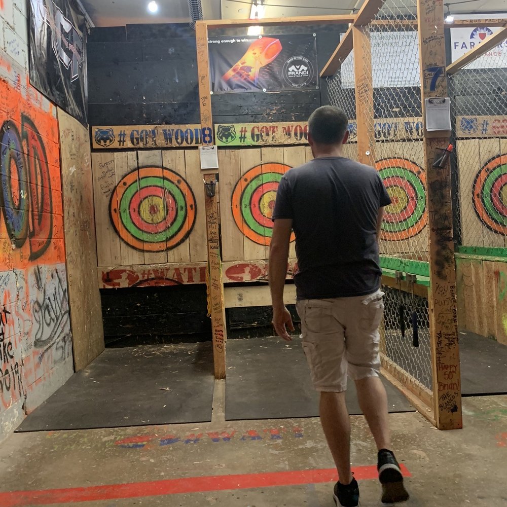 Got Wood Axe Throwing - Axe Throwing Near Me - Jenks, Oklahoma Got Wood Axe Throwing - Axe Throwing Near Me - Jenks, Oklahoma