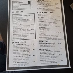 Lady Diana's Zen Cafe - Menu