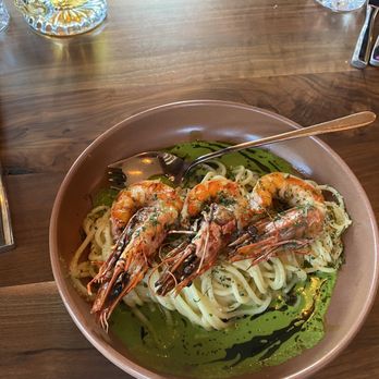 Vulcania - Spaghetti with prawns - Italian Near Me - Mammoth Lakes, California Vulcania - Spaghetti with prawns - Italian Near Me - Mammoth Lakes, California