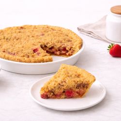 The Tootie Pie Co- Boerne Main Street - Sweet strawberries meet tart rhubarb in this perfectly balanced classic--fresh, flaky, and baked to golden perfection.
