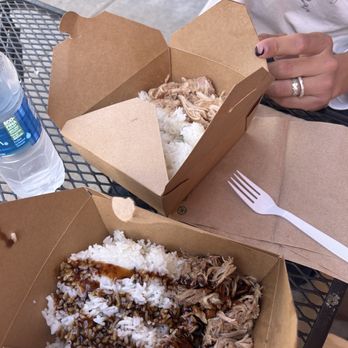 Hawaiian Express - Kalua Pork and Hawaiian Chicken (both small) - Fast Food Near Me - Portland, Oregon Hawaiian Express - Kalua Pork and Hawaiian Chicken (both small) - Fast Food Near Me - Portland, Oregon